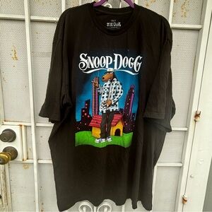 Snoop Dogg Joe Cool 3XL Graphic Black T-Shirt Tha Dogg House 100% cotton